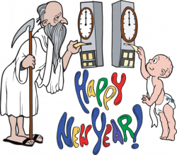 Father Time New Year Clip Art – Merry Christmas And Happy New Year 2018