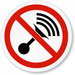 No Horn Symbol | ISO Prohibition Circular Sign, SKU: IS-1208 ...