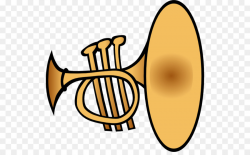 Yellow Background clipart - Trumpet, Yellow, Megaphone ...