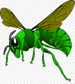 Green Leaf Background clipart - Bee, Leaf, Wing, transparent ...