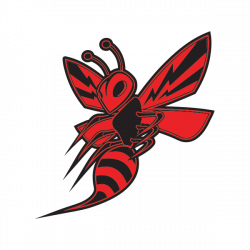 Printed vinyl Red Hornet, Wasp, Vespa | Stickers Factory