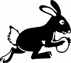 Easter Bunny Rabbit Running Clip art - rabbit 1280*1134 transprent ...