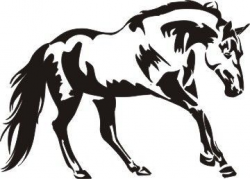 Free Quarters Horses Clipart | pic to see | Horse silhouette ...