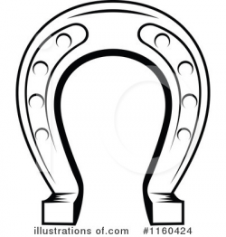 Horseshoe Clipart #1160424 - Illustration by Vector Tradition SM