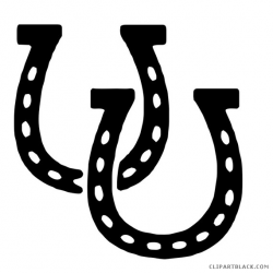 Black And White Horseshoe Clipart | jokingart.com Horse Shoe Clipart