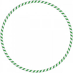 Christmas PNG Spearmint Round Border Frame | circil for skin png ...