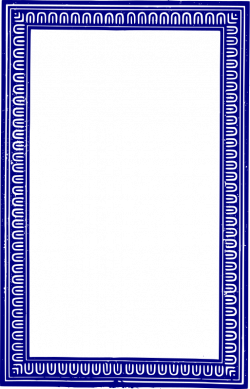 Clipart - Solid Frame - Blue