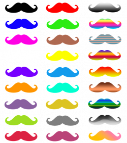 Mustache Illustration#5132274 - Shop of Clipart Library