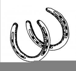 Wedding Horseshoes Clipart | Free Images at Clker.com ...