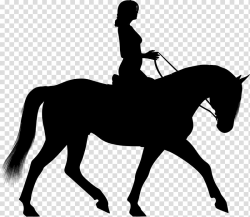 Horse Equestrian Silhouette , horse riding transparent ...