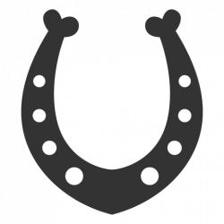 Horseshoe talisman silhouette - Transparent PNG & SVG vector
