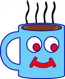 Blue Hot Chocolate Cup Clip Art at Clker.com - vector clip art ...