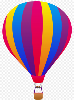 Hot Air Balloon Cartoon clipart - Balloon, transparent clip art