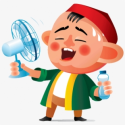 Hot Weather Cartoon Png #1388693 - Free Cliparts on ClipartWiki