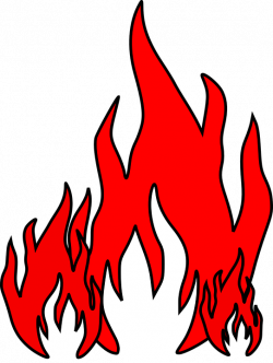 Bonfire clipart red flame - Pencil and in color bonfire clipart red ...