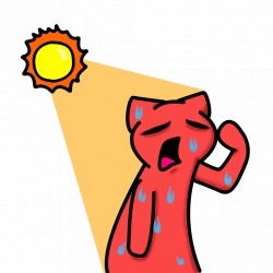 Hot Weather Sticker for iOS & Android | GIPHY