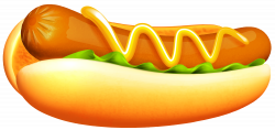 Hot Dog Transparent PNG Clipart Image | Gallery Yopriceville - High ...