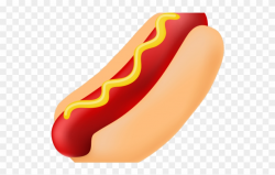 Hot Dogs Clipart Fast Food - Cartoon Hot Dog Clipart - Png ...