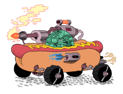 HotDog Car by mrdynamite.deviantart.com on @deviantART | Pop Church ...