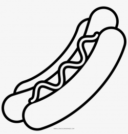 Hurry Hot Dog Coloring Page Ultra - Hot Dog For Coloring PNG ...