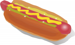 OnlineLabels Clip Art - Hot Dog
