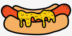 Hotdog Clipart Footlong - Hot Dog Graphic Transparent PNG ...