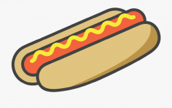 Hot Dog With Mustard Shirt #62424 - Free Cliparts on ClipartWiki