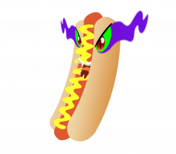 1653030 - artist:shadowthewerewolf, deliciously evil, food, hot dog ...