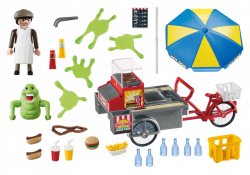 Slimer with Hot Dog Stand - 9222 - PLAYMOBIL® United Kingdom