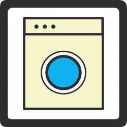 Washing Machine Hotel Symbol Clip Art at Clker.com - vector clip art ...