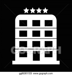 EPS Illustration - 4 star hotel icon illustration design ...