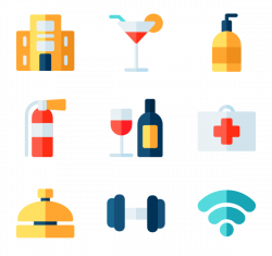 Hotel Icons - 3,564 free vector icons