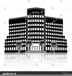 Hotel Clipart Black White | Free Images at Clker.com ...