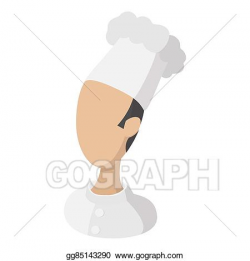 Clipart - Chef cook avatar cartoon icon. Stock Illustration ...