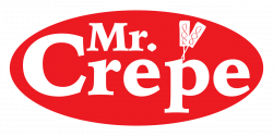 mr-crepe-logo- with two crepes on a stick | Logo Mojo | Pinterest ...
