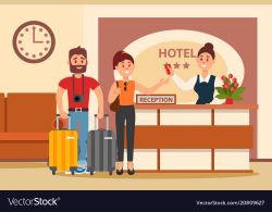 Pin by tony hopy on illustration in 2019 | Hotel reception ...