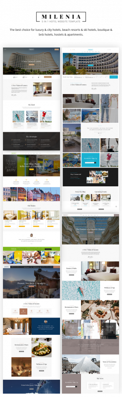 Milenia - Hotel & Resort Website Template by Monkeysan | ThemeForest