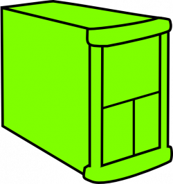 Green Server Clip Art at Clker.com - vector clip art online, royalty ...
