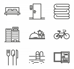 33 motel icon packs - Vector icon packs - SVG, PSD, PNG, EPS & Icon ...