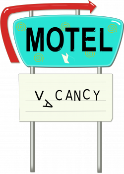 Clipart - Vintage Motel Sign