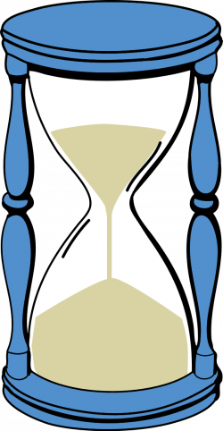 hourglass with sand - vector Clip Art - Clip Art Library