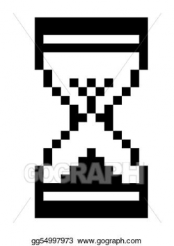 Drawing - Computer hourglass symbol. Clipart Drawing ...