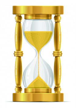 Hourglass Gold Clip art - Golden hourglass cartoon 560*791 ...