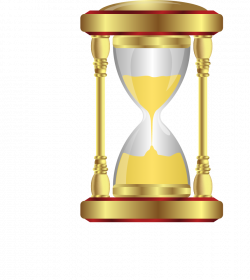 Hourglass Time Clip art - Golden hourglass 857*960 transprent Png ...