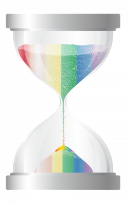 Free photo Rainbow Illustration Timer Hourglass Time - Max Pixel