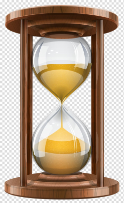 Brown hour glass, Hourglass Clock Timer , hourglass ...