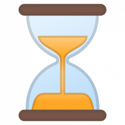 Hourglass not done Icon | Noto Emoji Travel & Places Iconset | Google