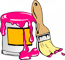 Everything Pink Clip Art | Pink Paint clip art | Pink | Pinterest