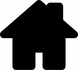 House Black Shape For Home Interface Symbol Svg Png Icon Free ...
