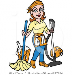 Housekeeping Cartoon | Royalty-Free (RF) Housekeeping ...